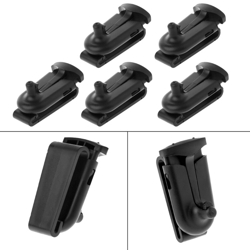 5 Pcs Clip de cinturón para Motorola batería hablar de 2 vías de Radio Walkie-Ttalkie T4800