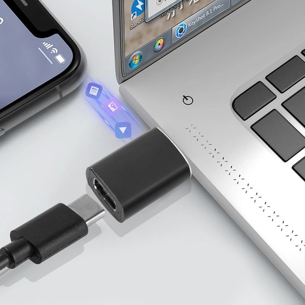 Mobile Phone Adapters USB 3.2 Male To Type C Female Fast Transmission Converters Support for IPhone 15Pro Samsung Laptop Carplay