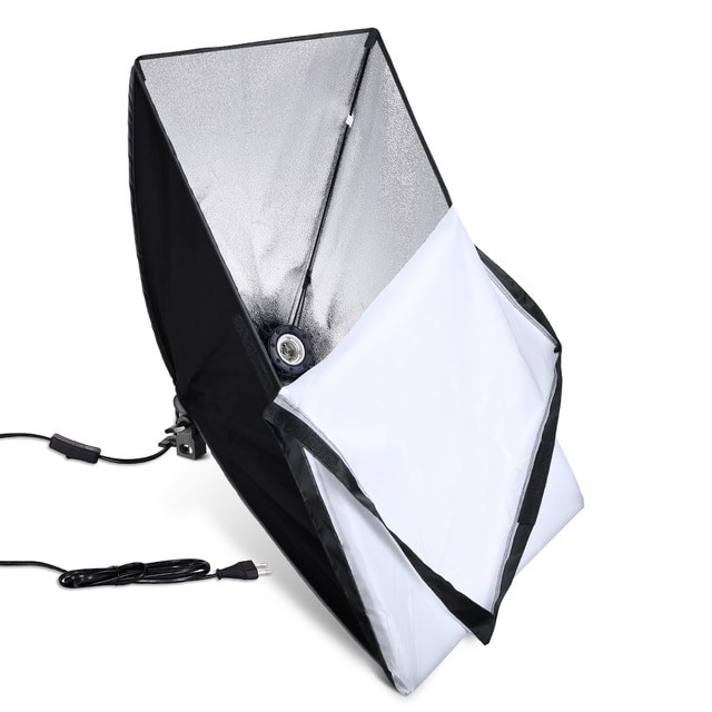 Kits de boîtes à lumière pour photographie 50x70CM, système d&#39;éclairage continu , pour équipement de Studio Photo: Only Softbox
