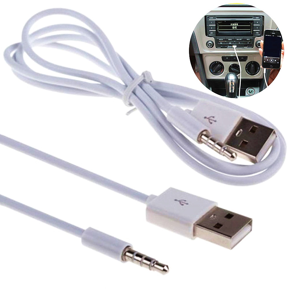 Auto AUX auto telefoon audio kabel USB 3.5MM audio kabel Automotive interieur accessoires