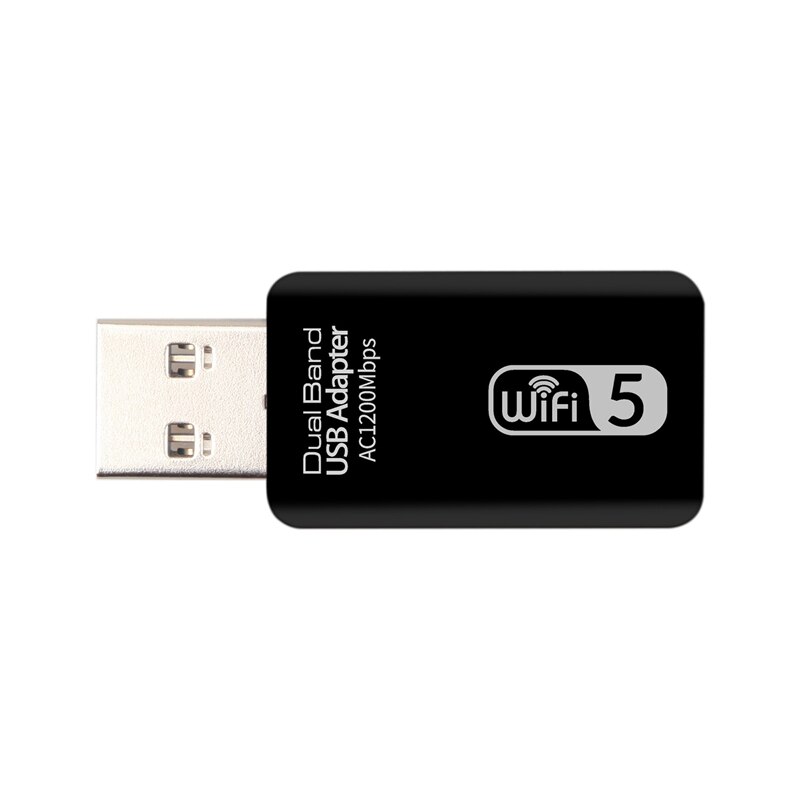 1200Mbps USB3.0 Wifi Adapter for Desktop Pc 2.4G/5.G Wifi Gigabit Dual Band Wireless AC Network Card RTL8812BU: Default Title