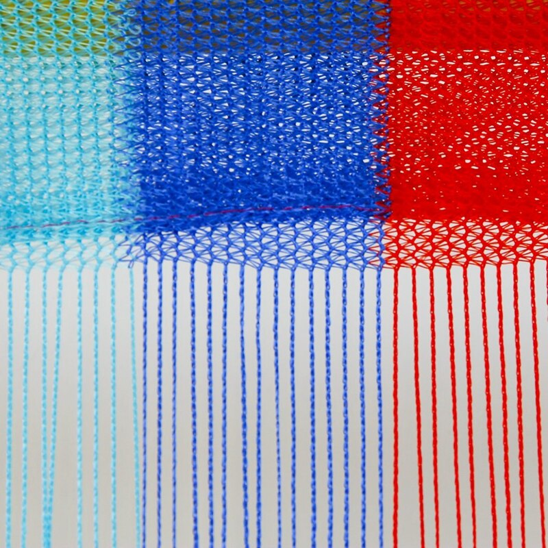 Gran venta colorido puerta ventana Panel divisor de salón cadena tiras de cortina borlas