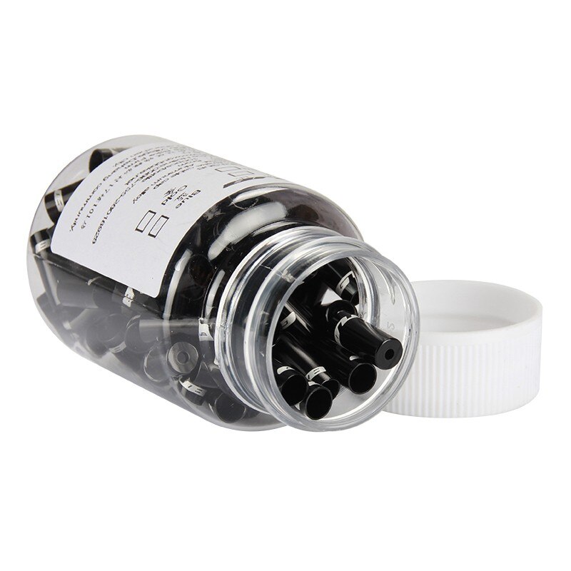 Brake Cable End Caps Lichtmetalen 5 Mm Racefiets Remkabel Cap Mtb Fiets Remkabel Behuizing Ends Caps Gevoerd adereindhulzen 6 Kleuren 100Pcs