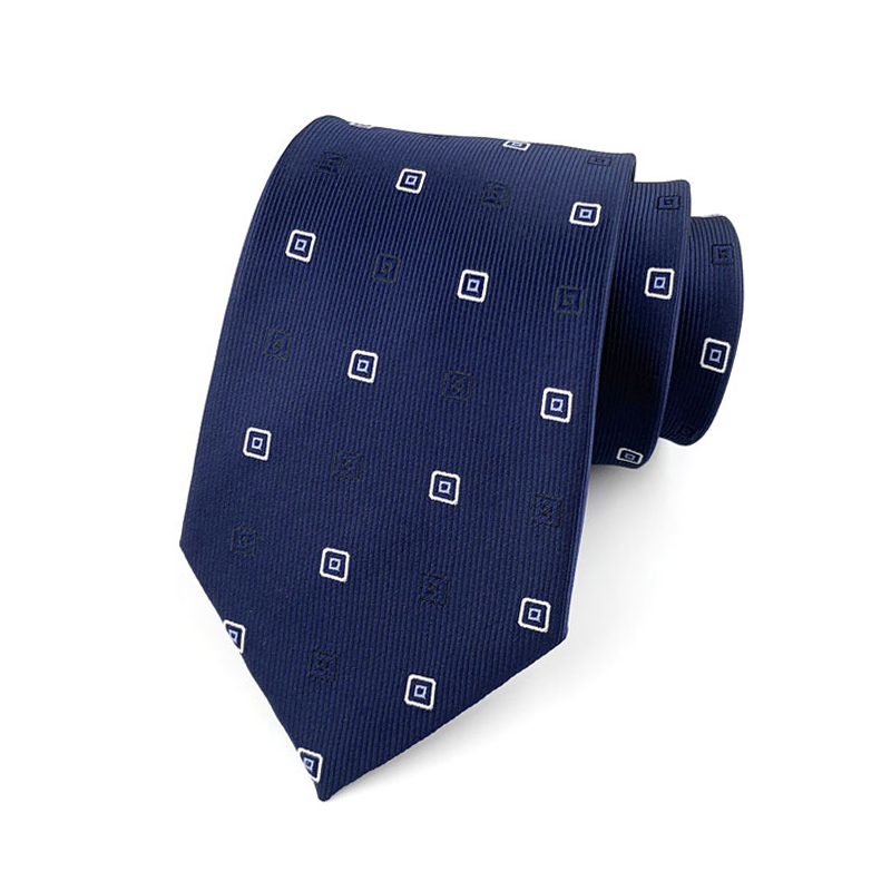 Corbata de lujo de 8CM para hombre, corbatas a cuadros de lunares para hombre, novio, padrino de boda, tejido Jacquard, Ascot, accesorios formales para de negocios: Verde esmeralda