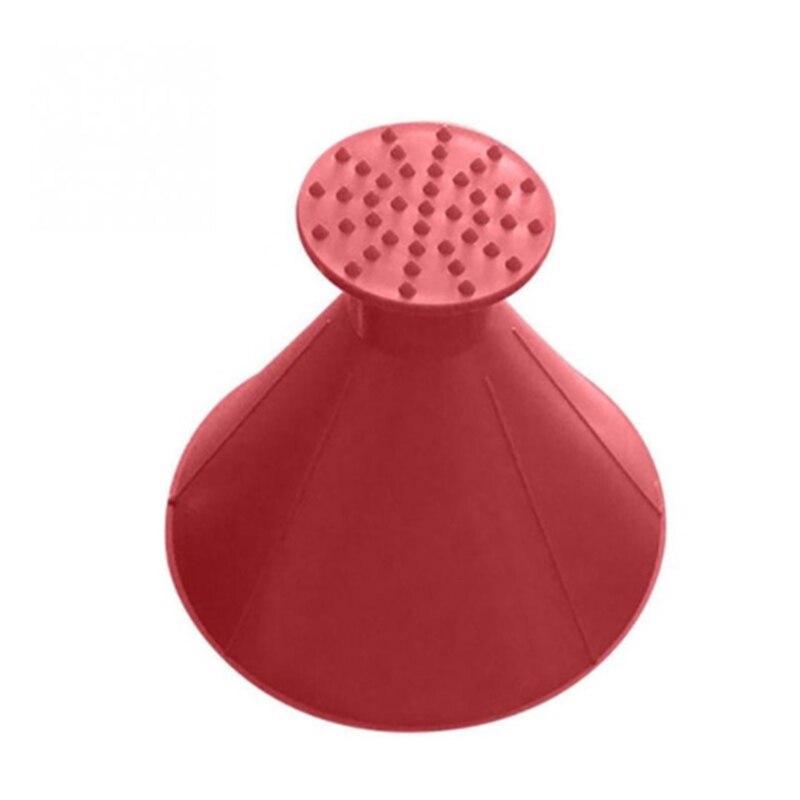Auto Car Magic Window Windshield Car Ice Scraper Snow Remover Shovel Window Scrapers Deicing cone ice scraper: Red