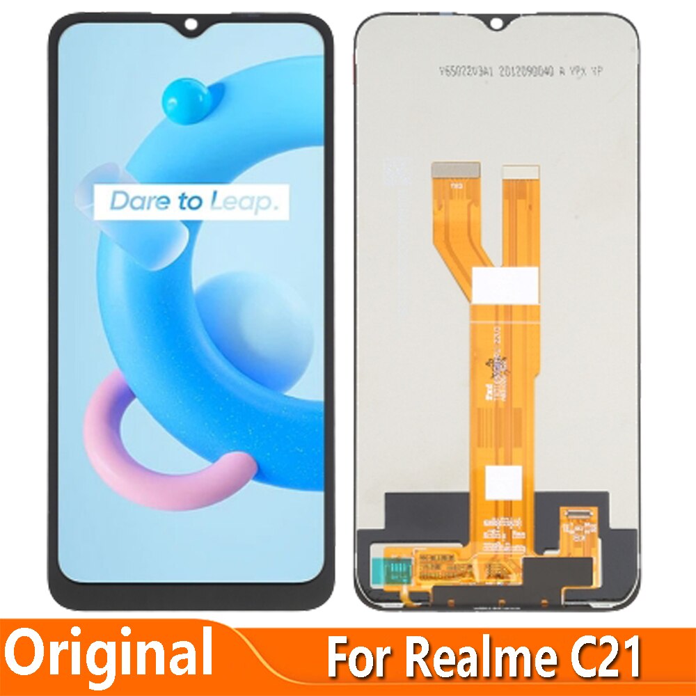 Original 6.5 "Für Realme C21 RMX3201 LCD Anzeige Touchscreen Digitizer Montage C20 RMX3063 RMX3061