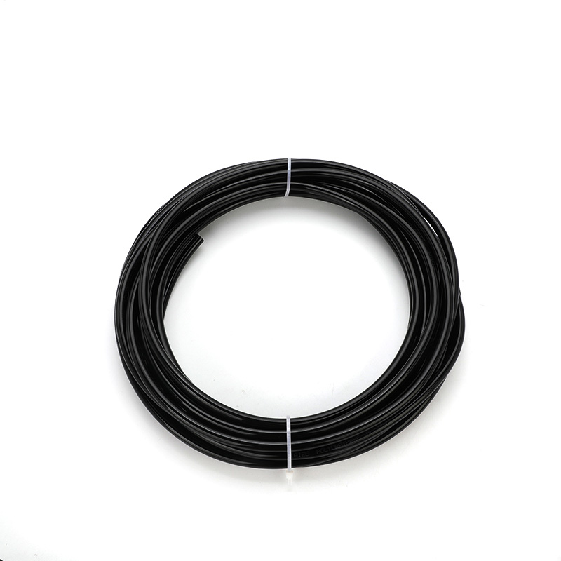 PU Tubing PNEUMATIC Polyurethane Air Hose Pipe Tube 10 Meter: black / 3/8"