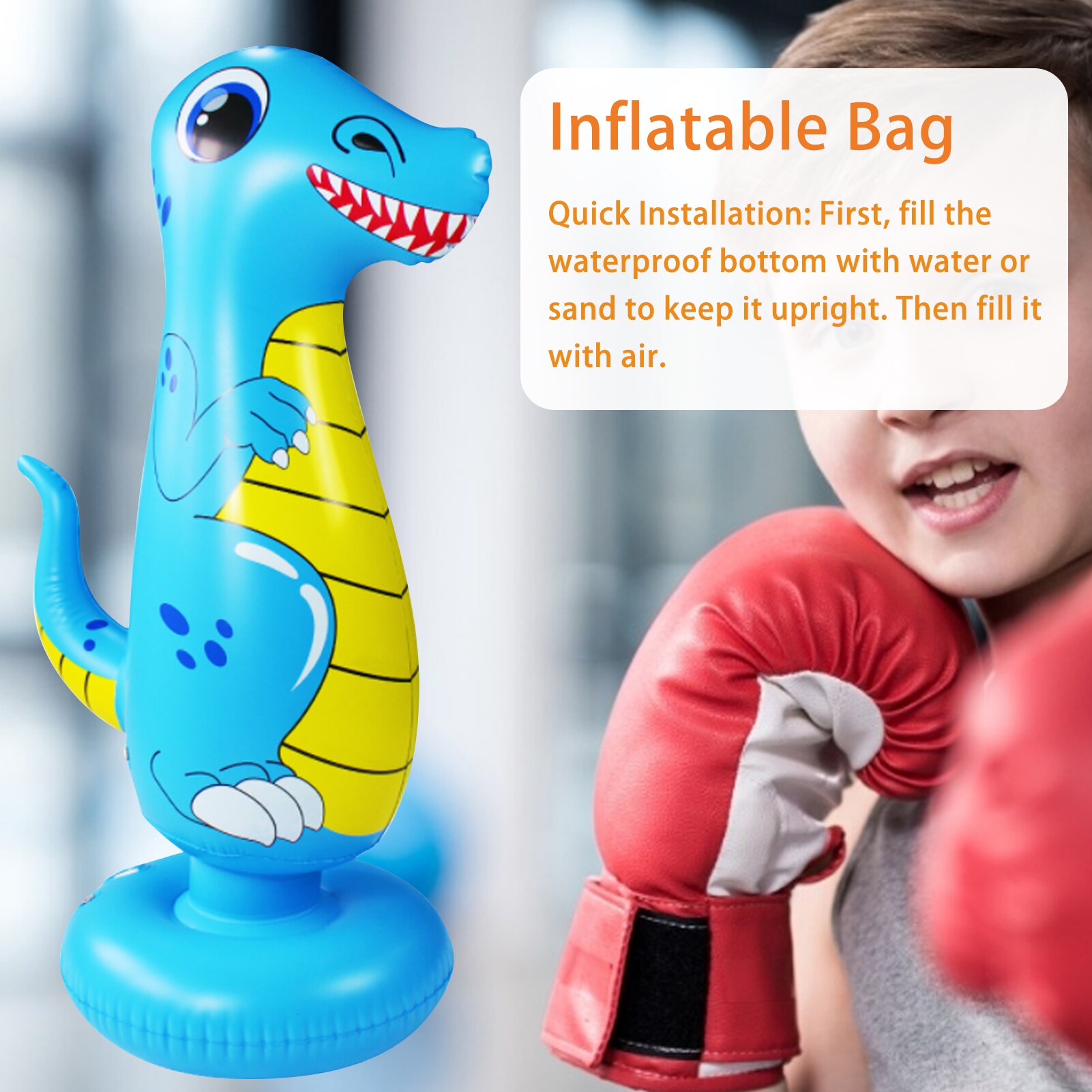 Inflatable percussion column, inflatable human wall tumbler, boxing column, football training gas wall obstacle