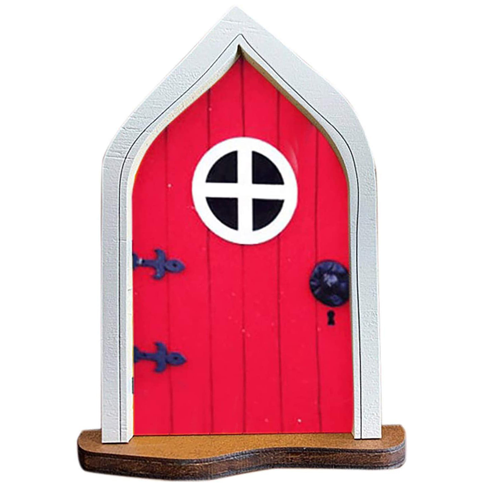 Resin Miniature Fairy Gnome Window Door Elf Garden Sculpture Statues Tree Decor for Yard Art Sculpture Statue Outdoor Decor: K
