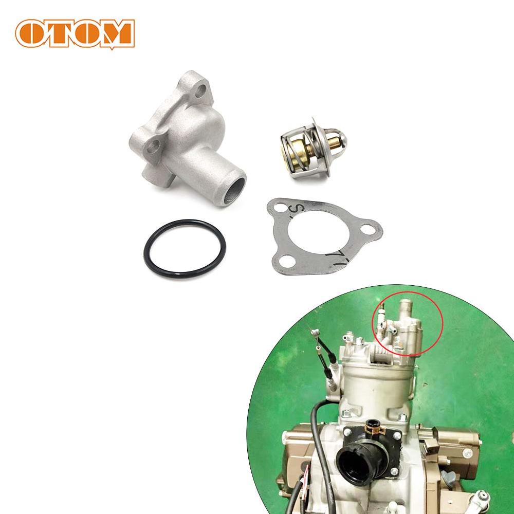 OTOM-termostato refrigerante para motor de motocicleta, piezas de Dirt Bike, Control de Sensor de temperatura, cubierta de carcasa para YAMAHA DT230 MT250