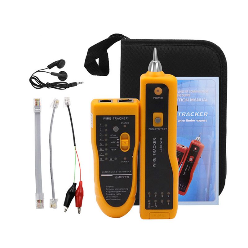 Lan Kabel Tester Cat5 Cat6 RJ11 RJ45 Utp Stp Detector Lijn Locator Tracker Telefoon Diagnose