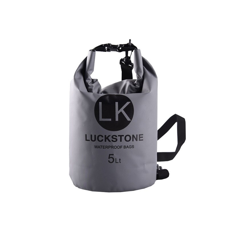 Bolsas de Trekking de Río de PVC bolsas de Camping ligeras de buceo a la deriva mochilas flotantes al aire libre impermeables 5 L bolsas de natación: H