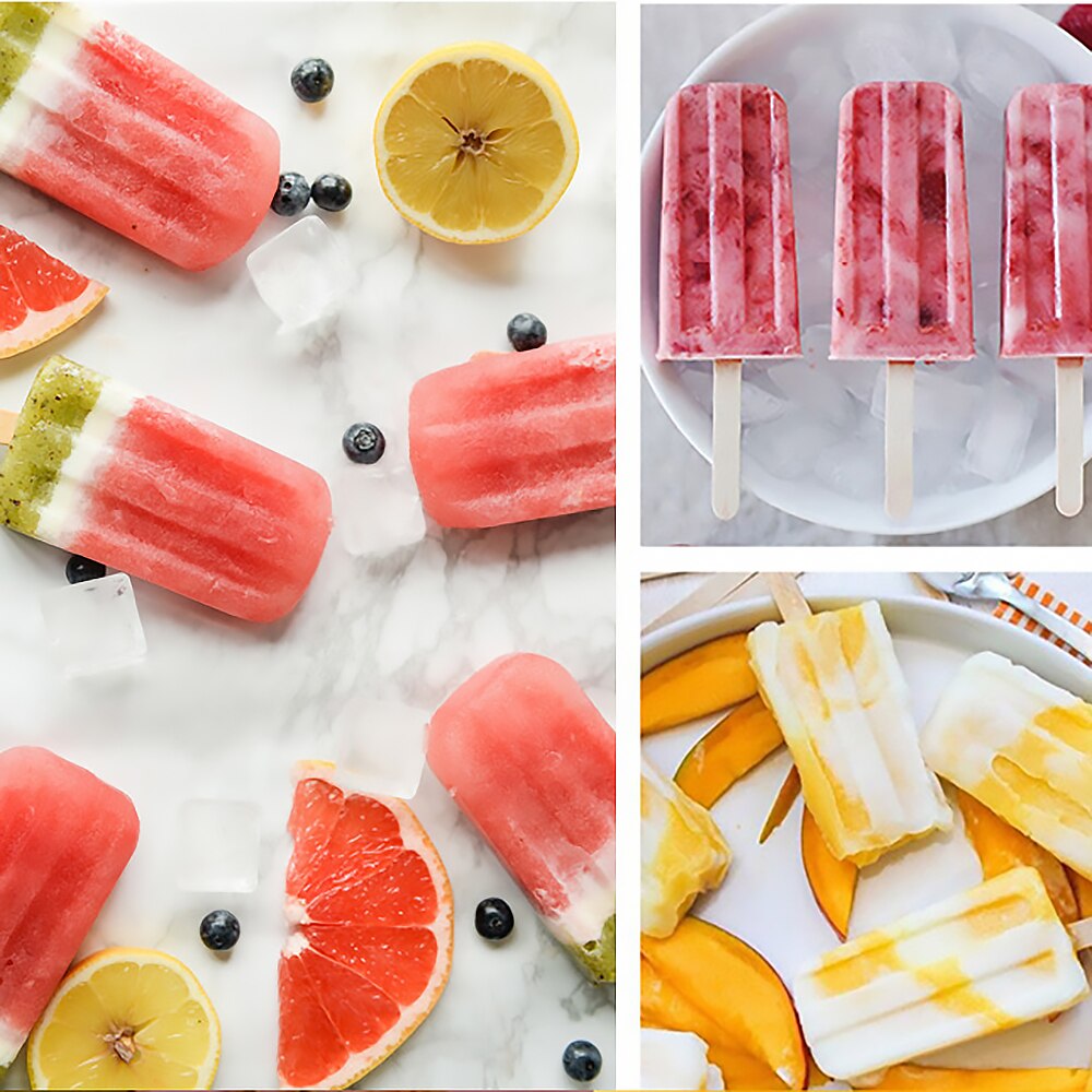 12 håls glass silikon isglassform silikon giftfri isglassform hemgjord stickglassmaskin sommar