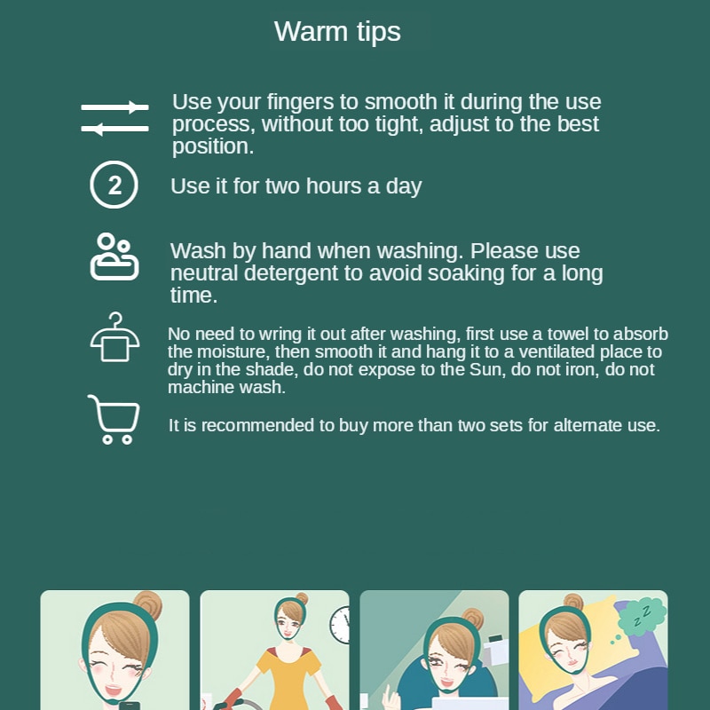 Il grafene mento sollevare Viso Maschera Viso ascensore Adesivi Fasciatura Maschera per Viso Ovale Viso Che Dimagrisce Cinghia anti cellulite Cinghia Della Cinghia