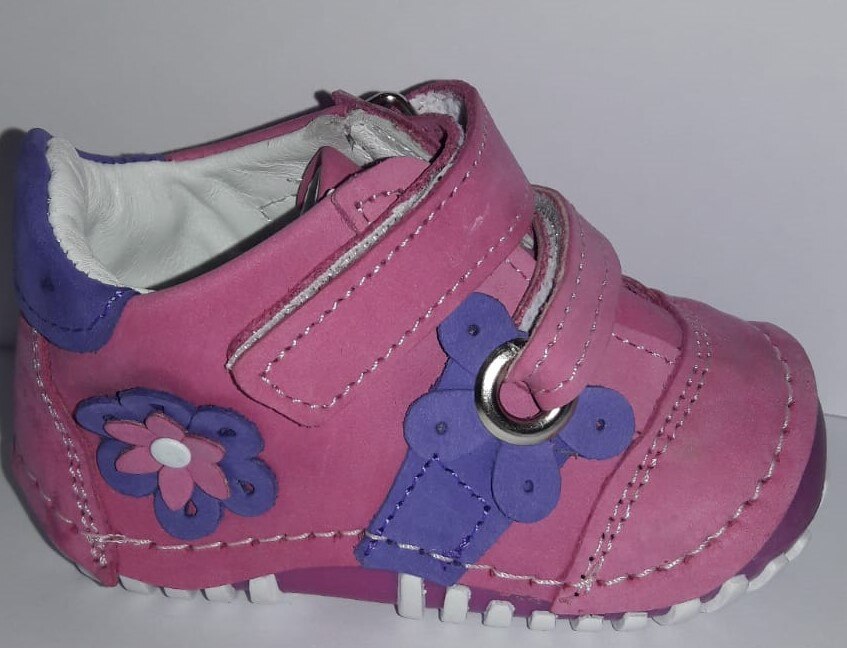Pappikids 237 ortopædiske læder piger børn første trin sko støvler