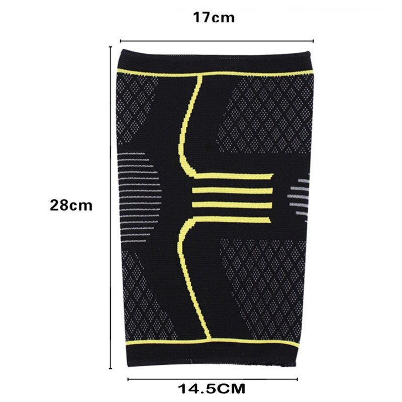 1PC Knie Unterstützung Knie Pads Brace Knie Protector Gym Gewichtheben Knie Wraps Verband Straps Schutz Kompression Knie Brace suppor