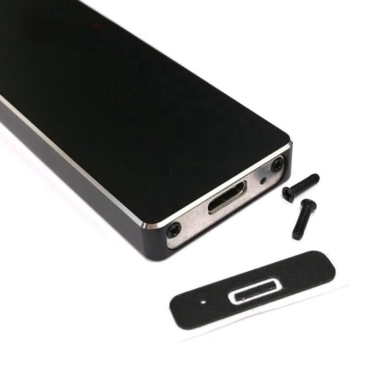NGFF External Hard Drive Case, Portable M.2 Hard Drive External Case Type-C HDD Case For Mac Laptop, Only Case