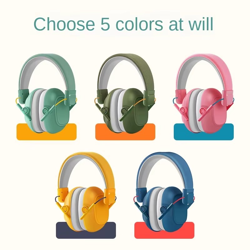 Kids Hearing Protection Ear Muffs Kids Hearing Protection Ear Muffs Sleep Study Noise Reduction Cancelling Headphone ear damper