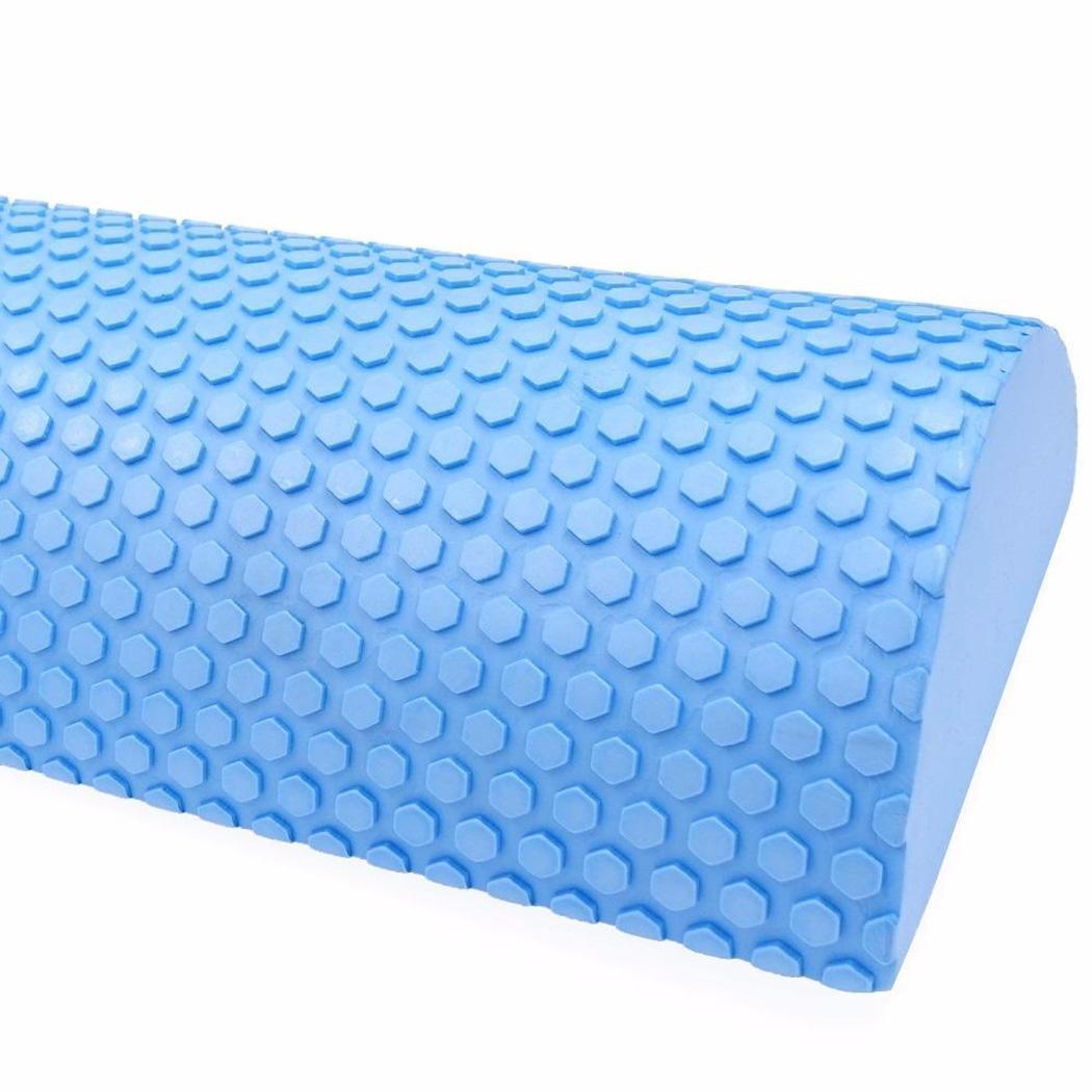 Half Ronde Foam Roller Massage Yoga 30 cm Pilates Fitness Apparatuur Gemaakt door EVA schuim, lichtgewicht, zeer zacht.