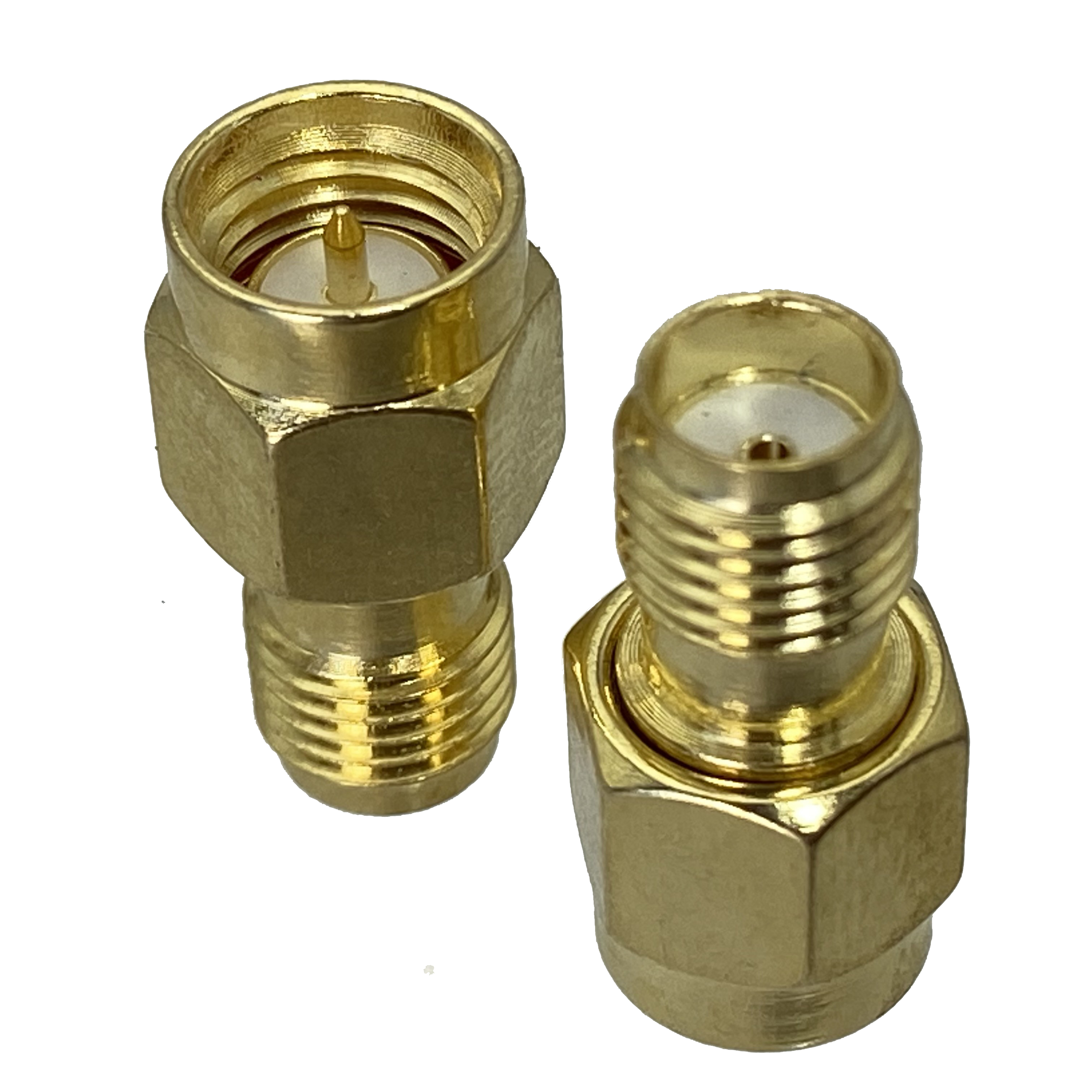 Sma rp sma adapter, sma hane hona rp-sma hane hona antennkontakt, sma kopplare rak 90 graders rf koaxialadapter 50 ohm: Mörkgrå