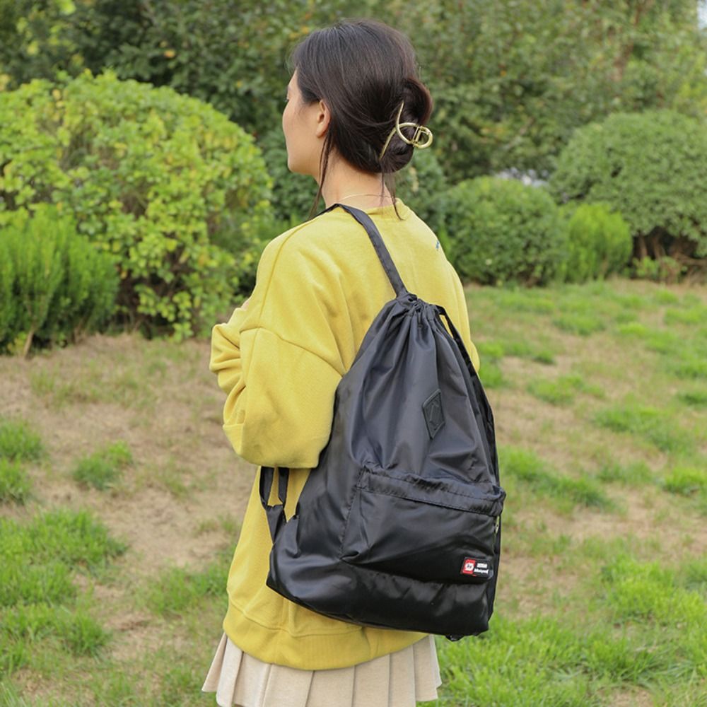 Student Backpack Women Bags Waterproof School Bag Large Capacity INS Drawstring Bag Backpack Travel Bag
