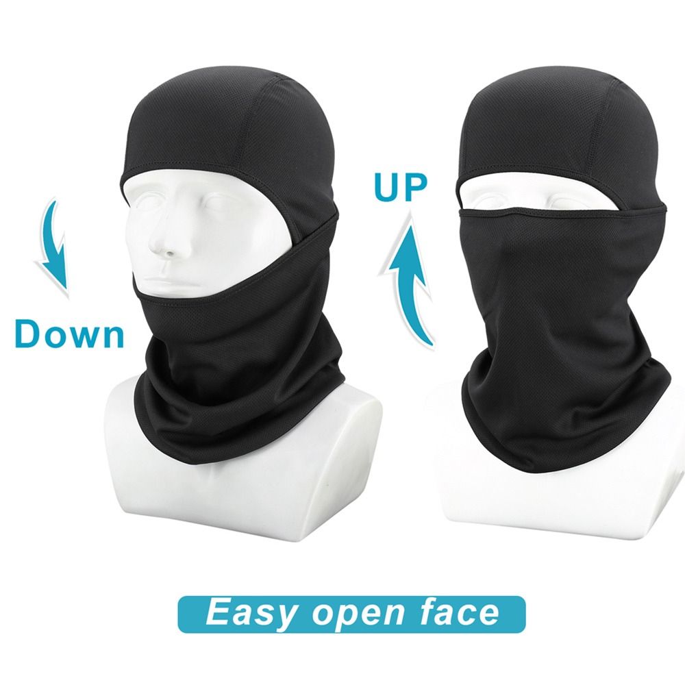 Caps Cycling Balaclava Full Face Ski Cover Bicycle Hat Windproof Breathable Anti-UV Motocross Motorcycle Helmet Liner Hats