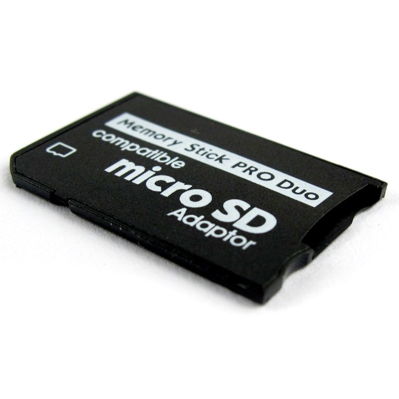 Memory Stick Pro Duo Mini MicroSD TF to MS Adapter SD SDHC Card Reader for Sony & PSP Series