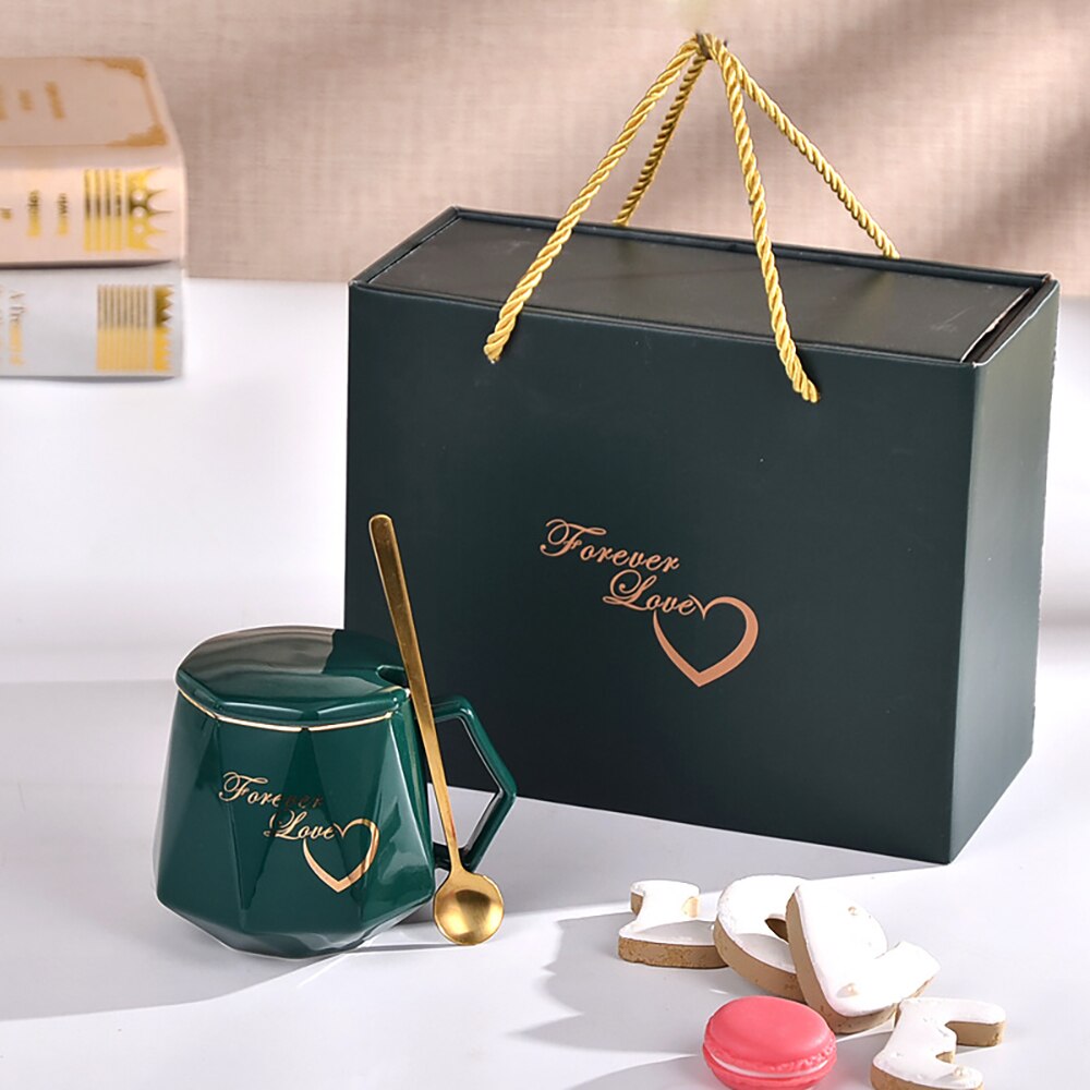 Leuke Keramiek Koffie Mok Met Deksel Grote Capaciteit Dier Mokken Drinkware Koffie Thee Kopjes Melk Cup