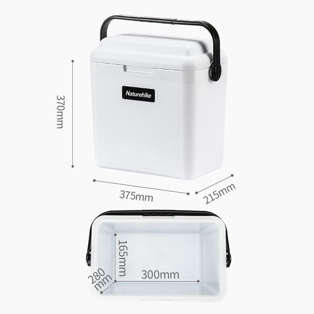 13L Portable Hand-held Insulated Thermal Box Car Refrigeration Cooler Warmer For Outdoor Travel Barbecue For Outdoor Travel