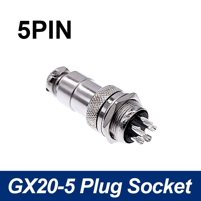 Gx20 aviation pyöreä liitin pistoke ja pistorasia 2 pin 4 pin 5 pin 8 pin 10 pin 12 pin 14 pin 15 pin kaapeliliittimet: 5 -nastainen