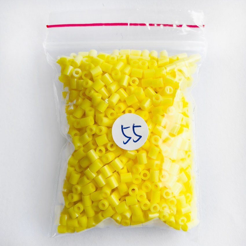 Dollryga 2.6mm hama perler 1000 stk jouet enfant til gutt pegboard perler perle diy puslespill erter høy auality vevstol bånd til låve: 55