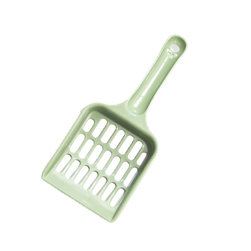 Spatule à litière pour chat, cuillères à sable qui fuient pour chien, toilettes pour chat, pelle à sable pour animaux de compagnie, outils de nettoyage ménager, pelle à sable pour chats: green