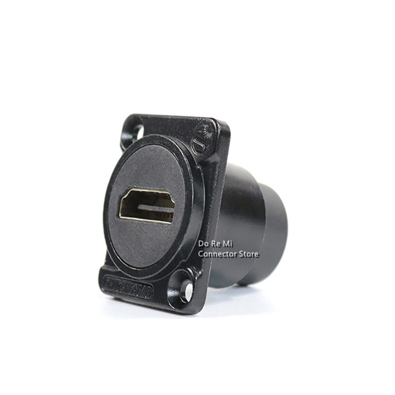 Panel Mount D-Style USB 3.0/2.0 & HDMI Female To Female Metal Connector Socket