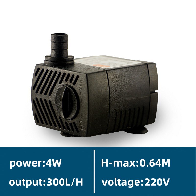 AC 220V 4type US Plug Submersible Water Pump Aquarium Fountain Air Fish Pond Tank 1pcs
