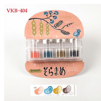 Tsukineko versacraft mini finger blækpuder sæt japan: 404