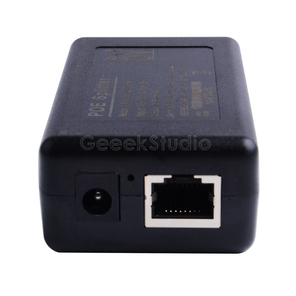 Gigabit raspberry pi 4 b/3b + ativo poe divisor usb tipo c 48 v a 5 v alimentação sobre ethernet cabo poe interruptor