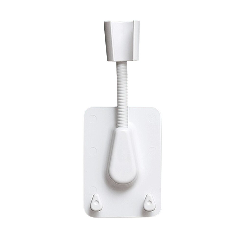 Douchekop Wall Mount Ondersteuning Rack Badkamer Sprinkler Hoofd Beugels Huishoudelijke Badkamer Accessaries Levert Onderdelen: WHITE