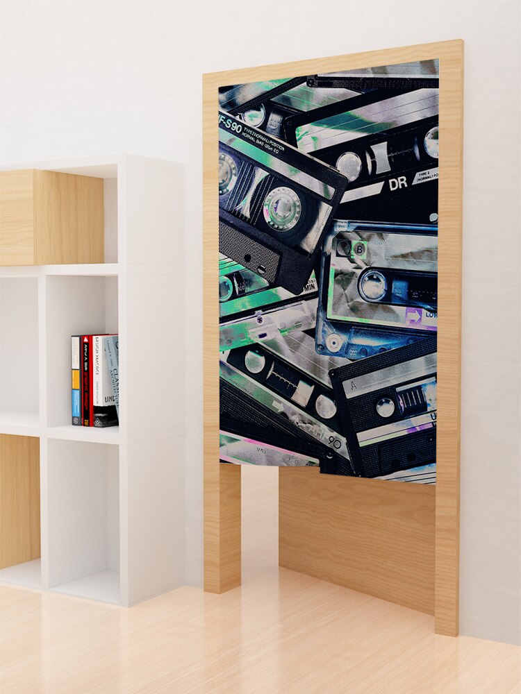 Japanse Klassieke Tapes Patroon Dikke Deur Gordijn Keuken Restaurant Zachte Korte Fluwelen Deur Gordijn Home Decor Shading Tapestry