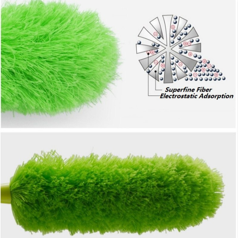 1 Pc Verwijderbare En Wasbare Microfiber Huisstofmijt Kan Worden Gebogen Om Sweep As Schorpioen Natte En Droge Stof Schorpioen auto Schorpioen