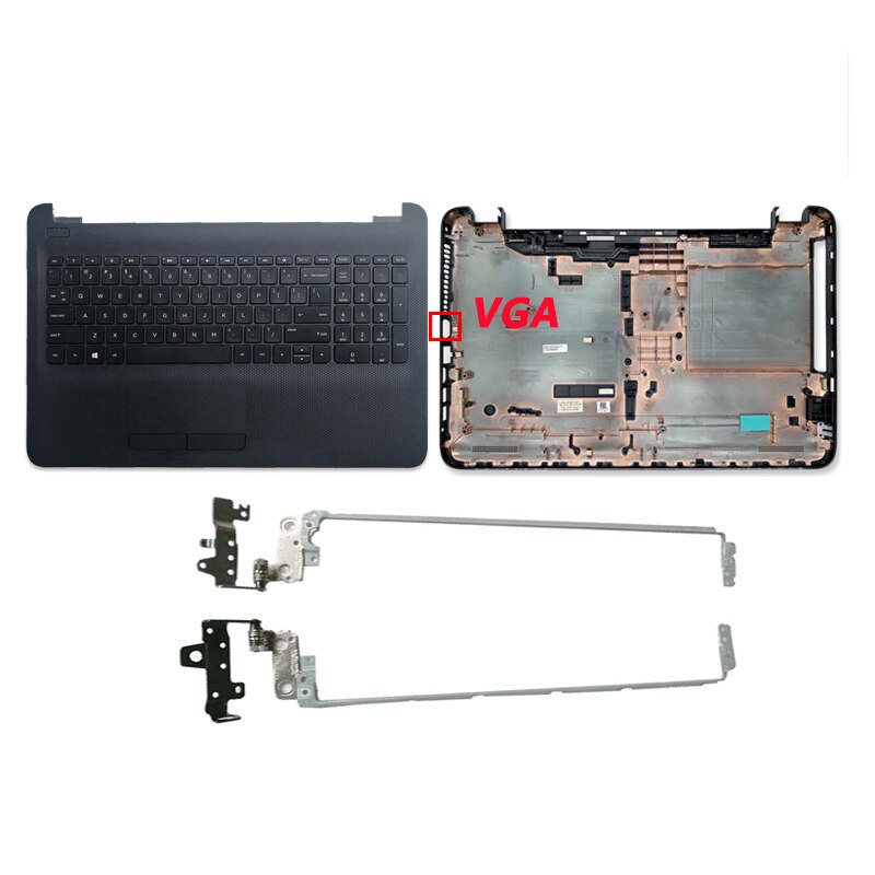 Case For HP 250 255 256 G4 G5 15-AC 15-AY 15-AF Laptop LCD Back Cover/Front bezel/LCD Hinges/Palmrest/Bottom Case 900263-001