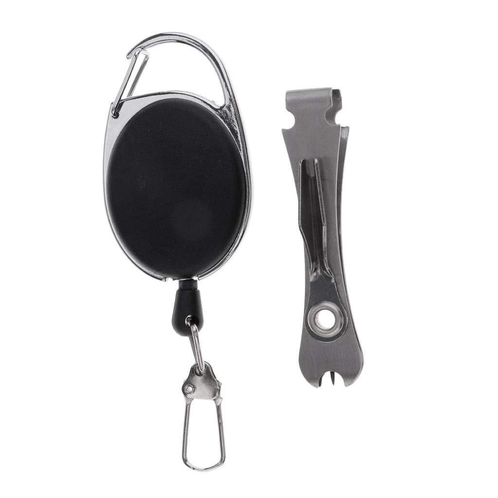 Quick Knot Tying Tool 3 In 1 Fishing Line Nipper Combo Fishing Zinger Retractor