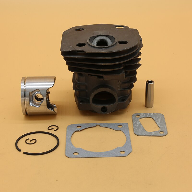 Husqvarna Kolben 44mm Ersatzteil EngineRun Kolben-Set 44mm Für Husqvarna Kettensägen 340 343 345 346 XP EngineRun Kolbenset