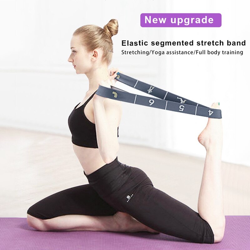 Sports Nonelastic Stretch Strap For Physical Therapy Yoga Equipment