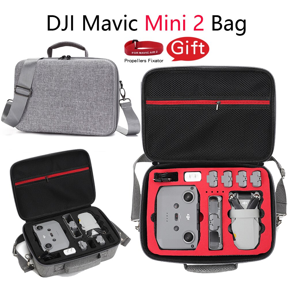 Funda de transporte para DJI Mavic Mini 2, bolsa de almacenamiento para mando a distancia, carcasa portátil a prueba de golpes para accesorio Mavic Mini2