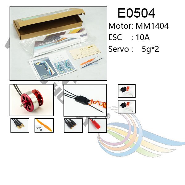 Sales Promotion Epp Vliegtuig Model Regenboog Fly Wing 800Mm Spanwijdte Zagi Rc Vliegtuig Epp Vliegtuig Spanswing Delta vleugel: E0504