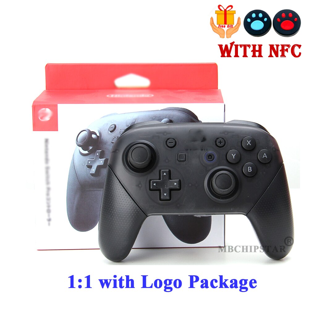 1/2 Pcs Wireless Bluetooth-compati Pro Controller Gamepad Joypad Remote Joystick for Nintend Switch Console Game Accessories: ProHHCwith NFC