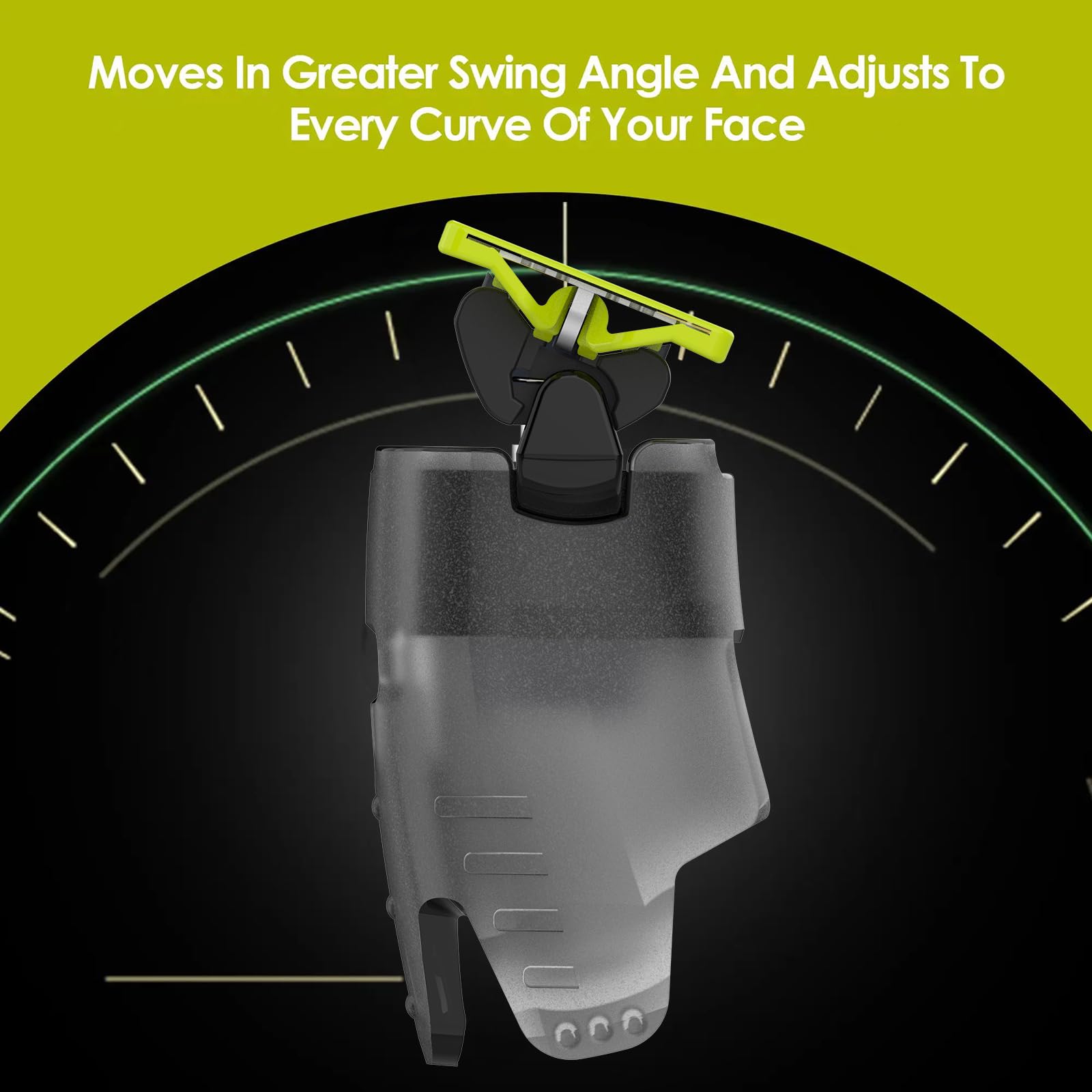 Brangdy scheerapparaat vervangende mesjes compatibel met één mes QP2520 QP2530 QP2620 QP2630 QP2724 QP2834 elektrische baardtrimmer