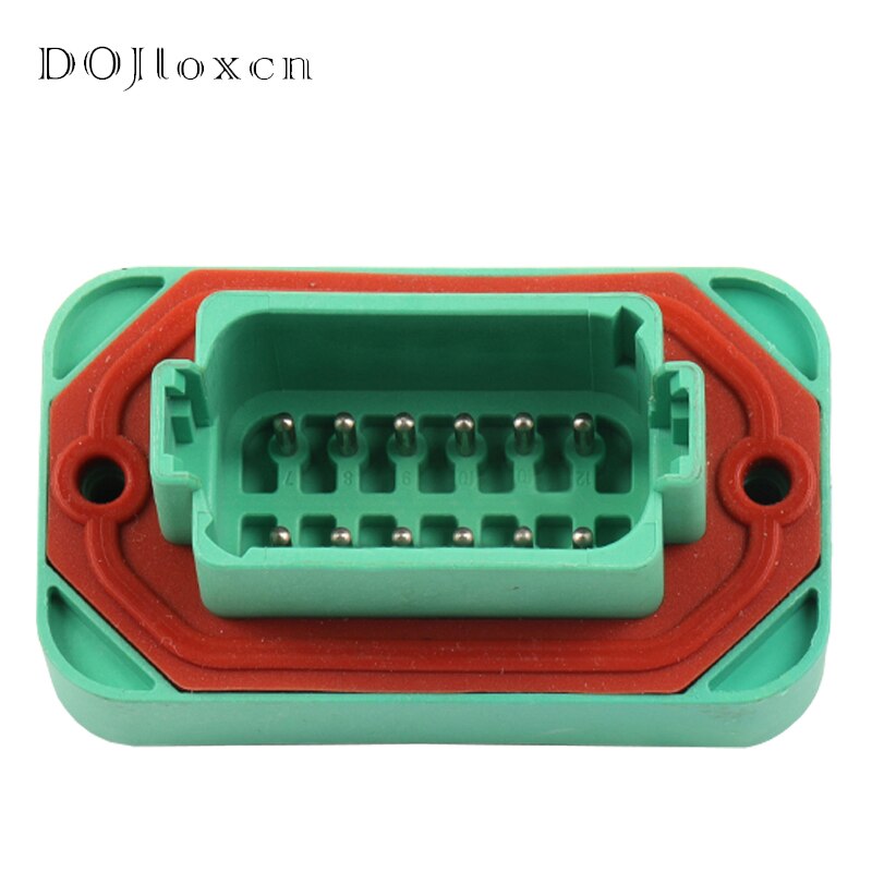 1 Set DT06-08SD Deutsch 8 12 Pin Connector Waterproof Male Female Pair Wiring Plug DT04-08PD DT15-08PD DT04-08PB-L012 DT06-08SC: Beige