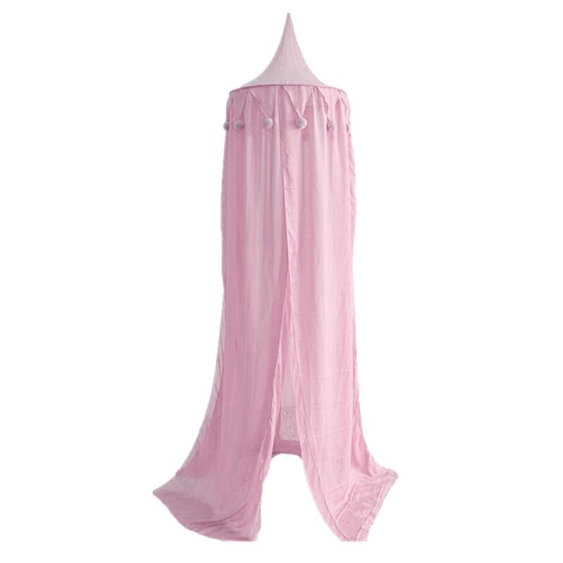Kinderen Kids Bed Luifel Beddengoed Koepel Tent Room Decor Bedcover Klamboe Gordijn: Pink