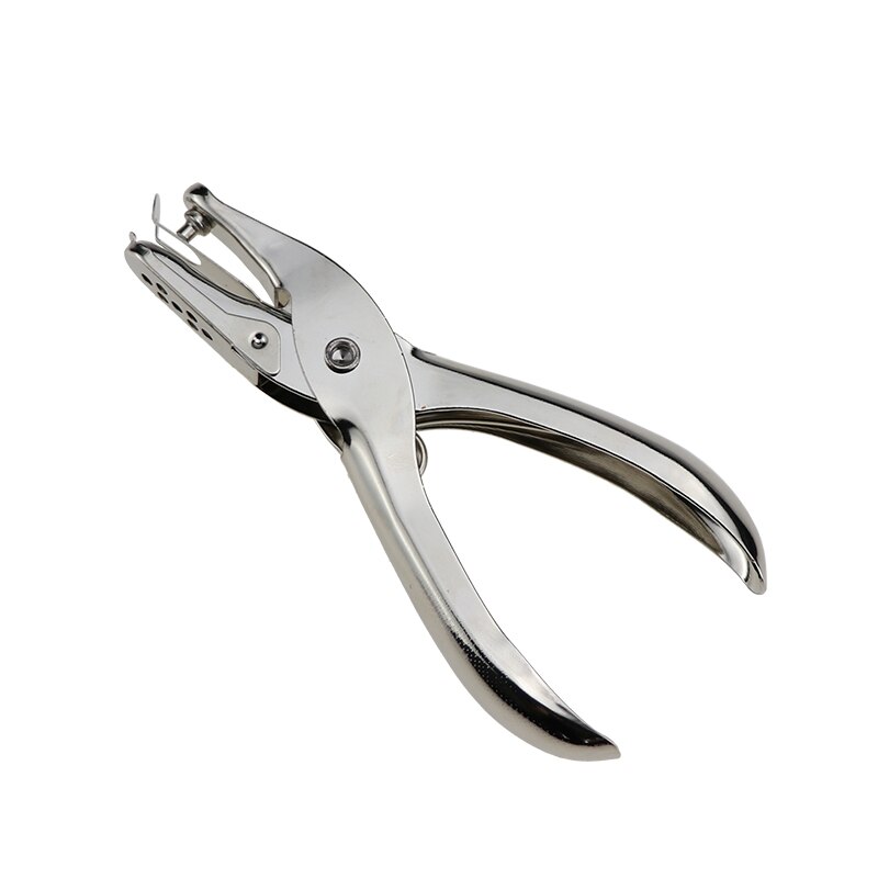 1 kontor metalstans enkelt hulstang diameter 3mm / 6mm hul hul 1 to 8 papir hul hul